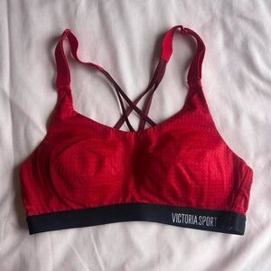 Victoria’s Secret Sport Red Sports Bra – Size 32B / Small